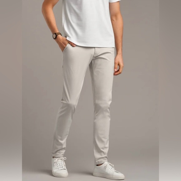 RHONE Other - RHONE Commuter Slim Pant Versatile Corpcore Golf Athleisure Men size 40x32 Cream